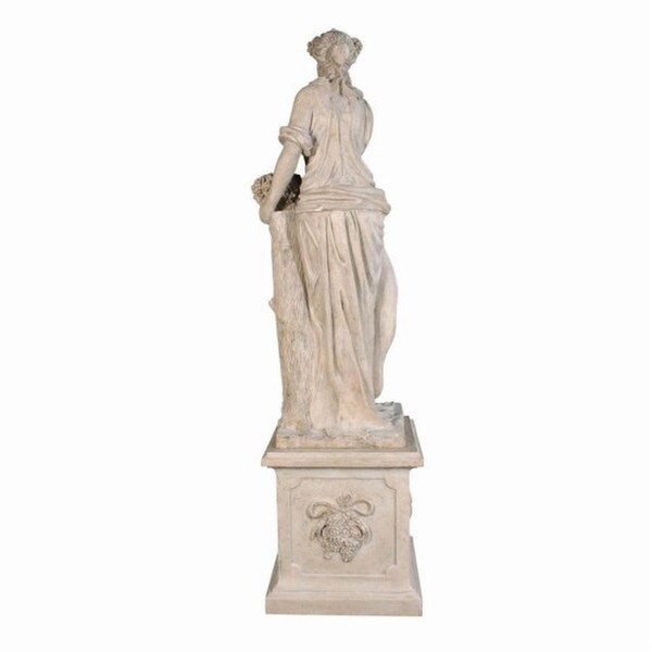Four Seasons Autumn Statue With Plinth